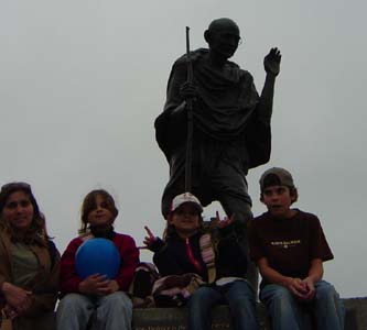 Ghandi won his war.